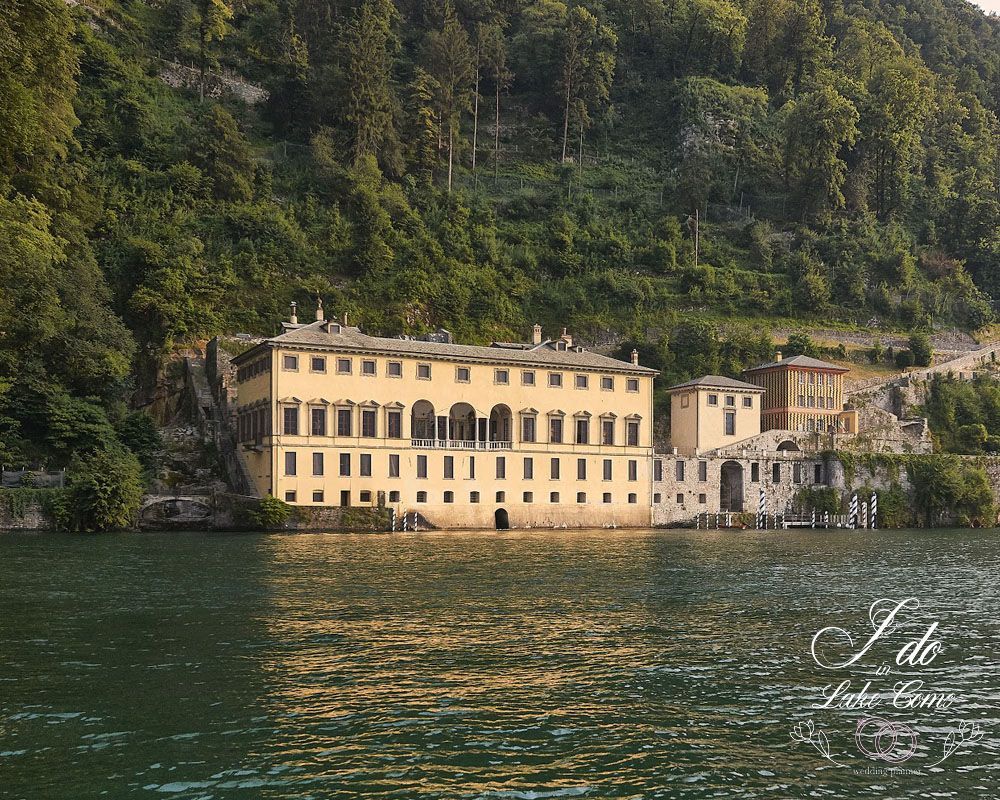 Villa Pliniana wedding venue on lake Como